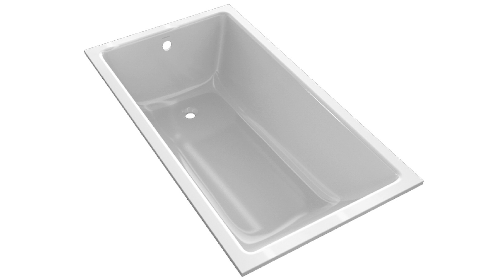 Victoria & Albert Kaldera 5 Drop in/Undermount Bath - Gloss white