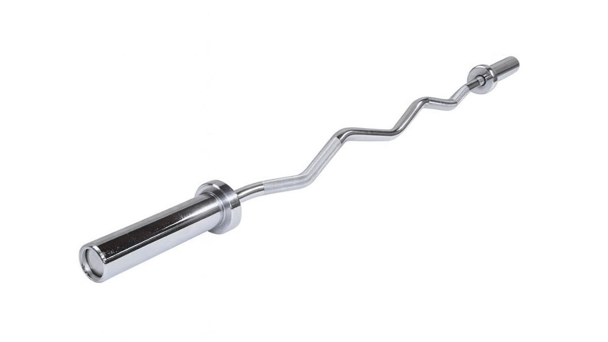Kangaroo Fitness Heavy Duty EZ Curl Bar - 120cm