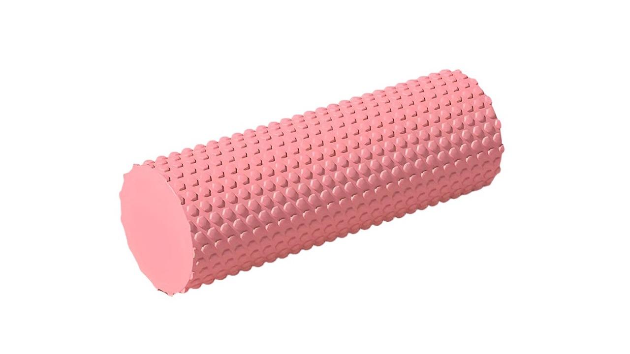 Kangaroo Fitness Pink Medium-Firm Foam Roller