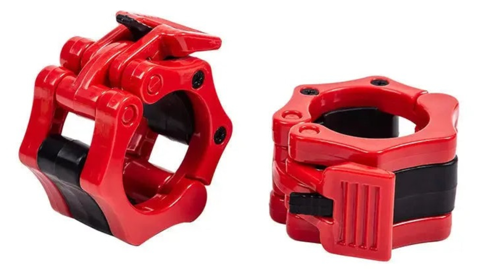 Kangaroo Fitness 5cm Olympic Barbell Lock Collar - Red