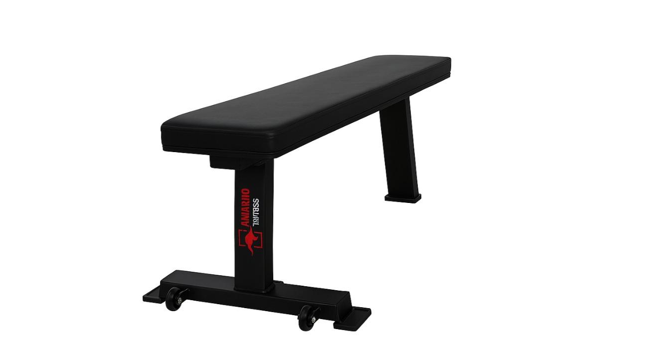 Kangaroo Fitness Heavy Duty Weight Wide Flat Bench for Strength Training