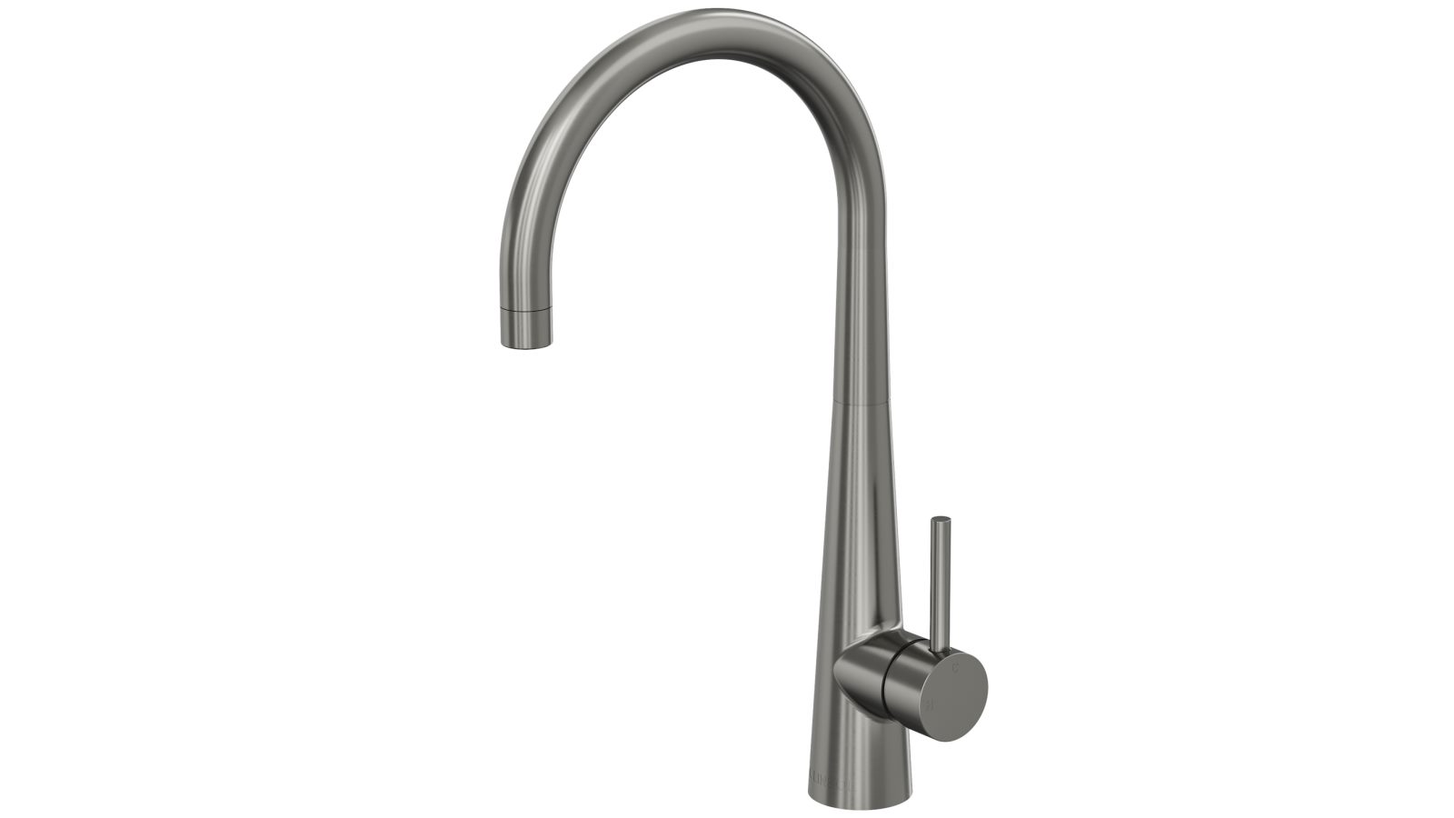 Linsol Kashi Gooseneck Sink Mixer - Gunmetal