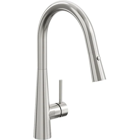 Linsol Kashi Pull-out Sink Mixer - Brushed Nickel