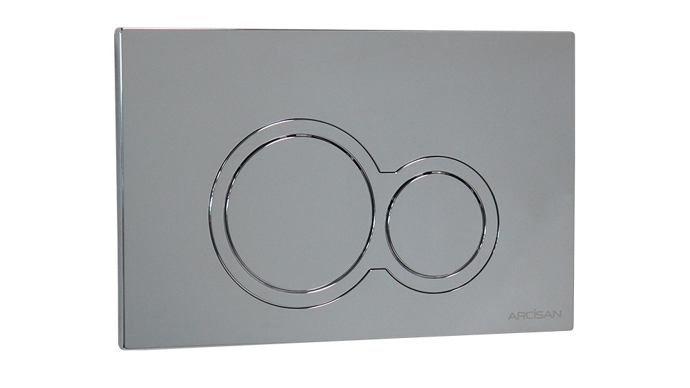 Arcisan Kibo Flush Plate - Chrome