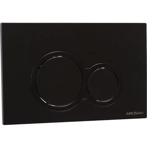 Arcisan Kibo Flush Plate - Matte Black