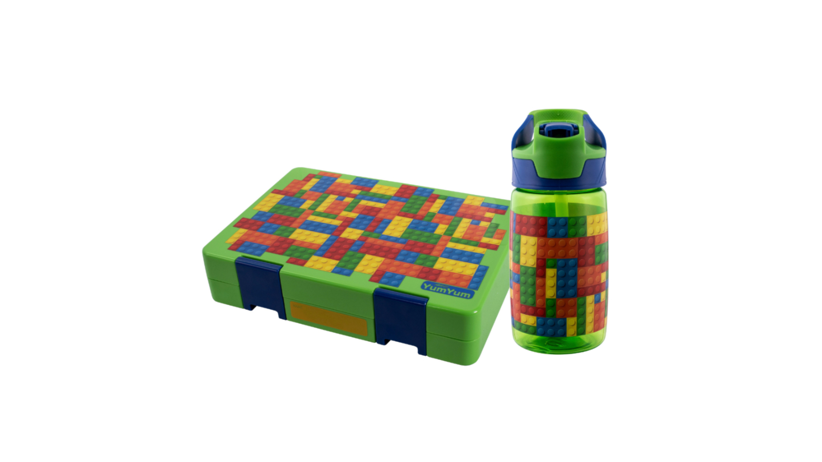 Avanti Yum Yum Bento Box and Flip Top Bottle Set - Multi