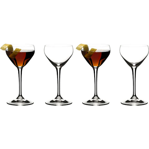 Riedel Drink Specific Nick and Nora Glassware - Set of 4