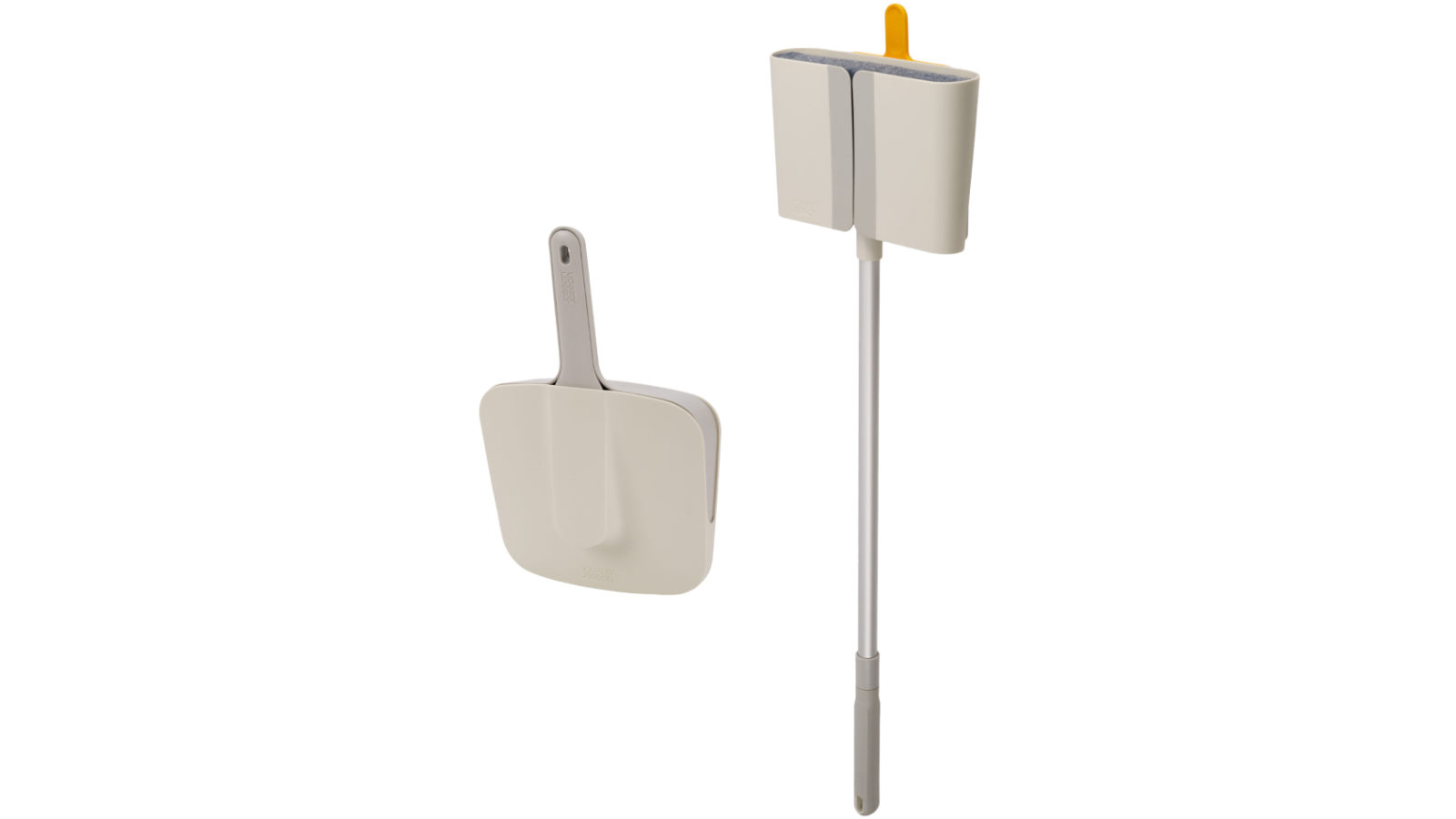 Joseph Joseph Wall-Mounted Dustpan, Brush and Broom