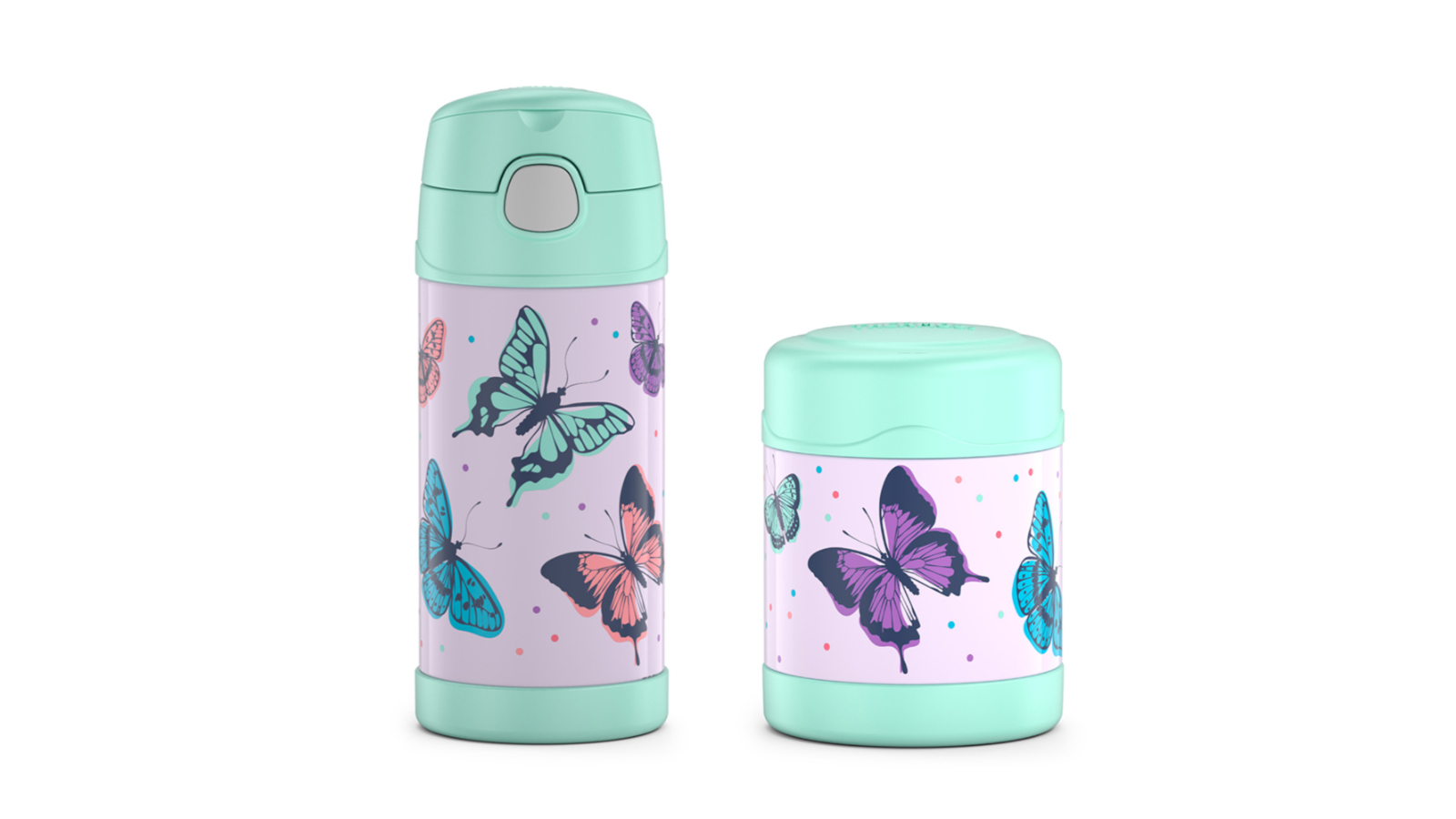 Thermos Funtainer Vacuum Insulated Food Jar and Drink Bottle Set
