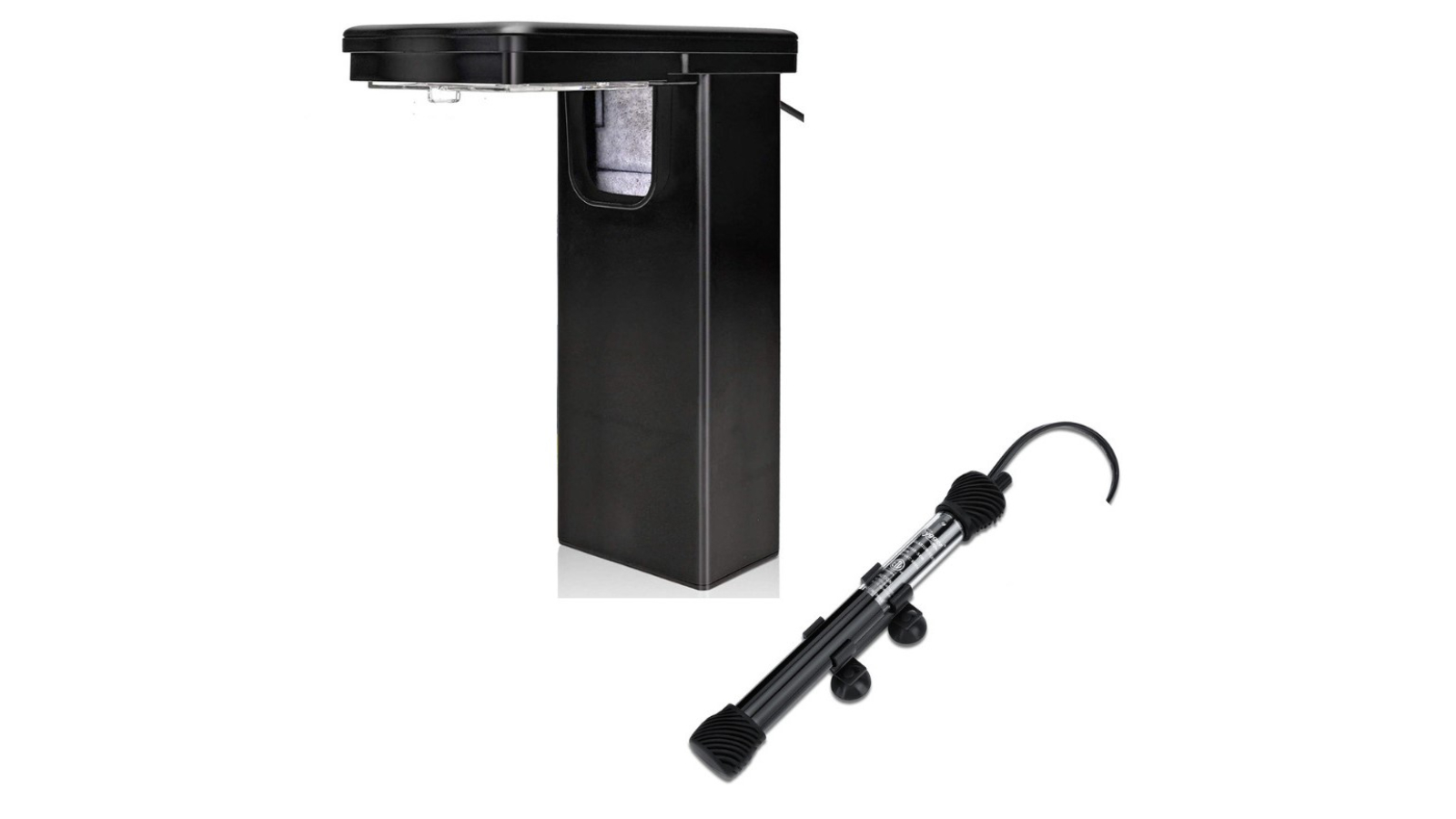 Hygger Aquarium Filter Light and Aquarium Heater 200W