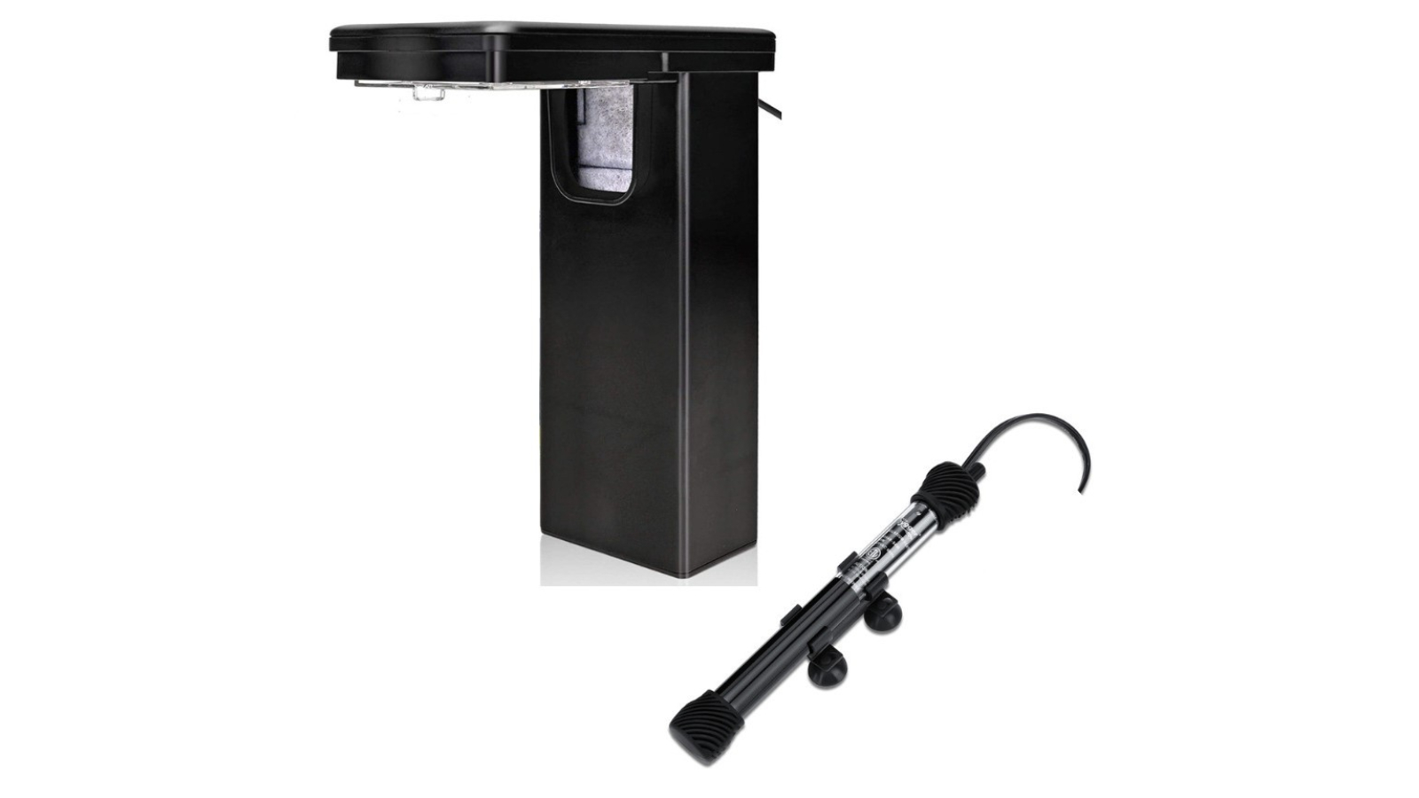 Hygger Aquarium Filter Light and Aquarium Heater 300W