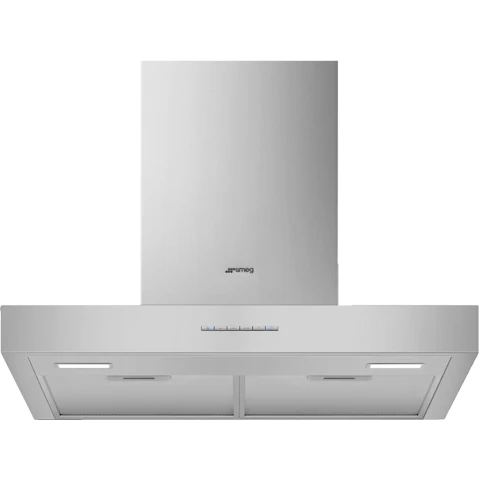 Smeg 60cm Wall Mounted Canopy Rangehood - Stainless Steel