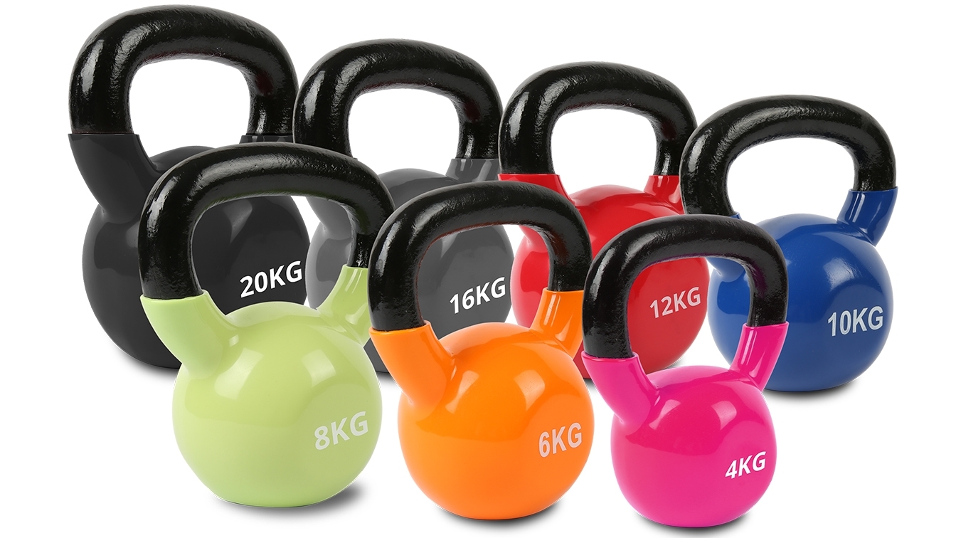 Cortex 4kg-20kg Kettlebell Set Vinyl