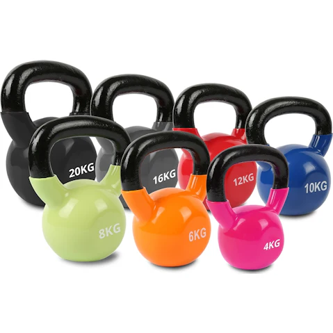 Cortex 4kg-20kg Kettlebell Set Vinyl