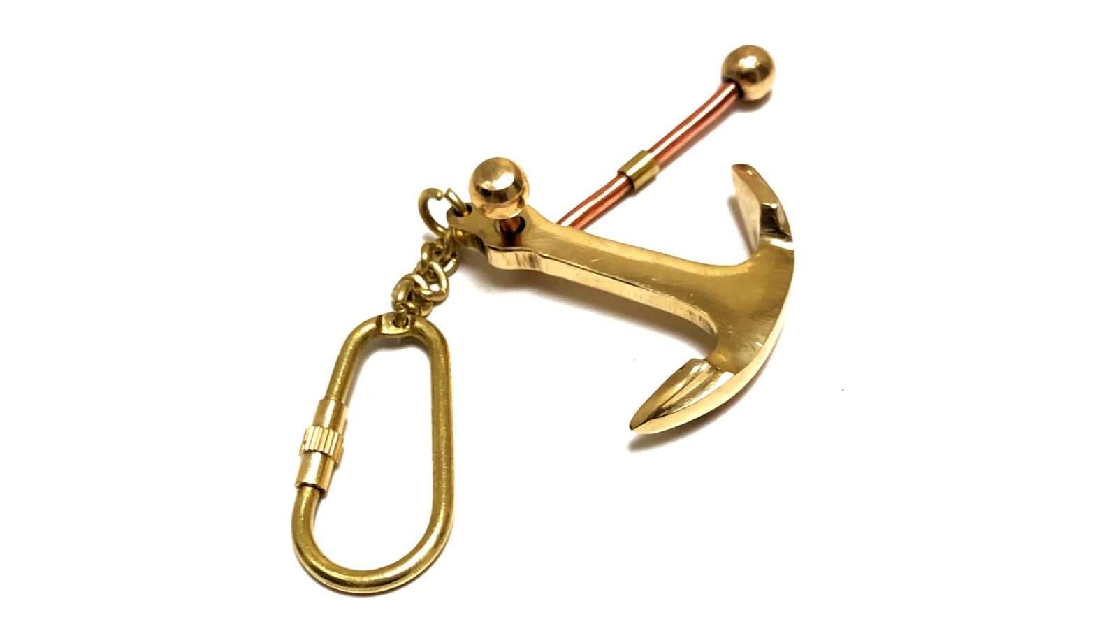 Vintage World Australia Ship Anchor Keyring