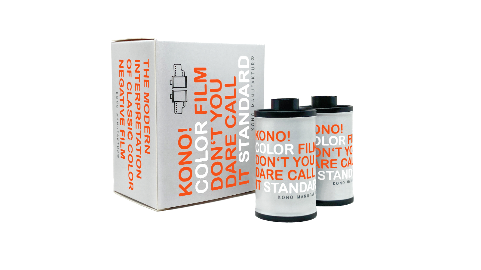 KONO Color 200-400 ISO 36 Exposure 3.5cm Film - Pack of 2