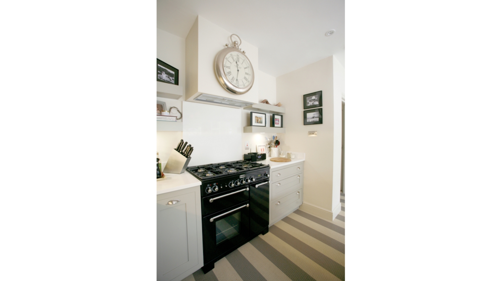 Falcon Kitchener 900mm Dual Fuel Freestanding Cooker Black Chrome