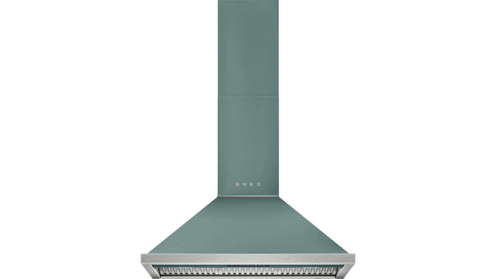 Smeg 90cm Portofino Canopy Rangehood - Emerald Green