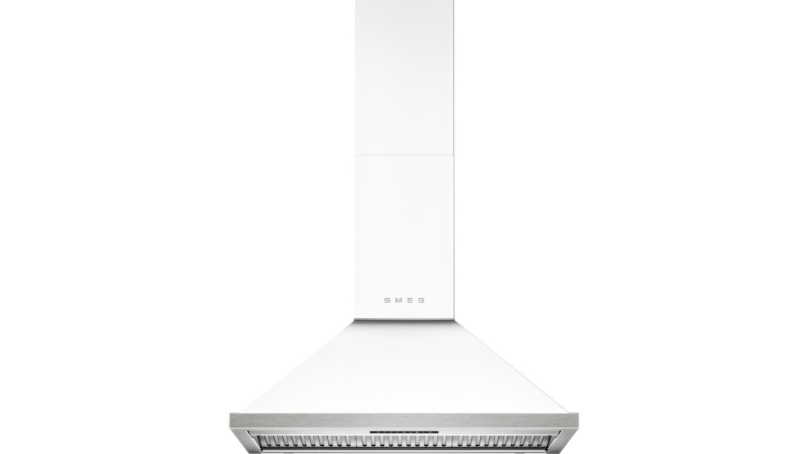 Smeg 90cm Portofino Canopy Rangehood - White
