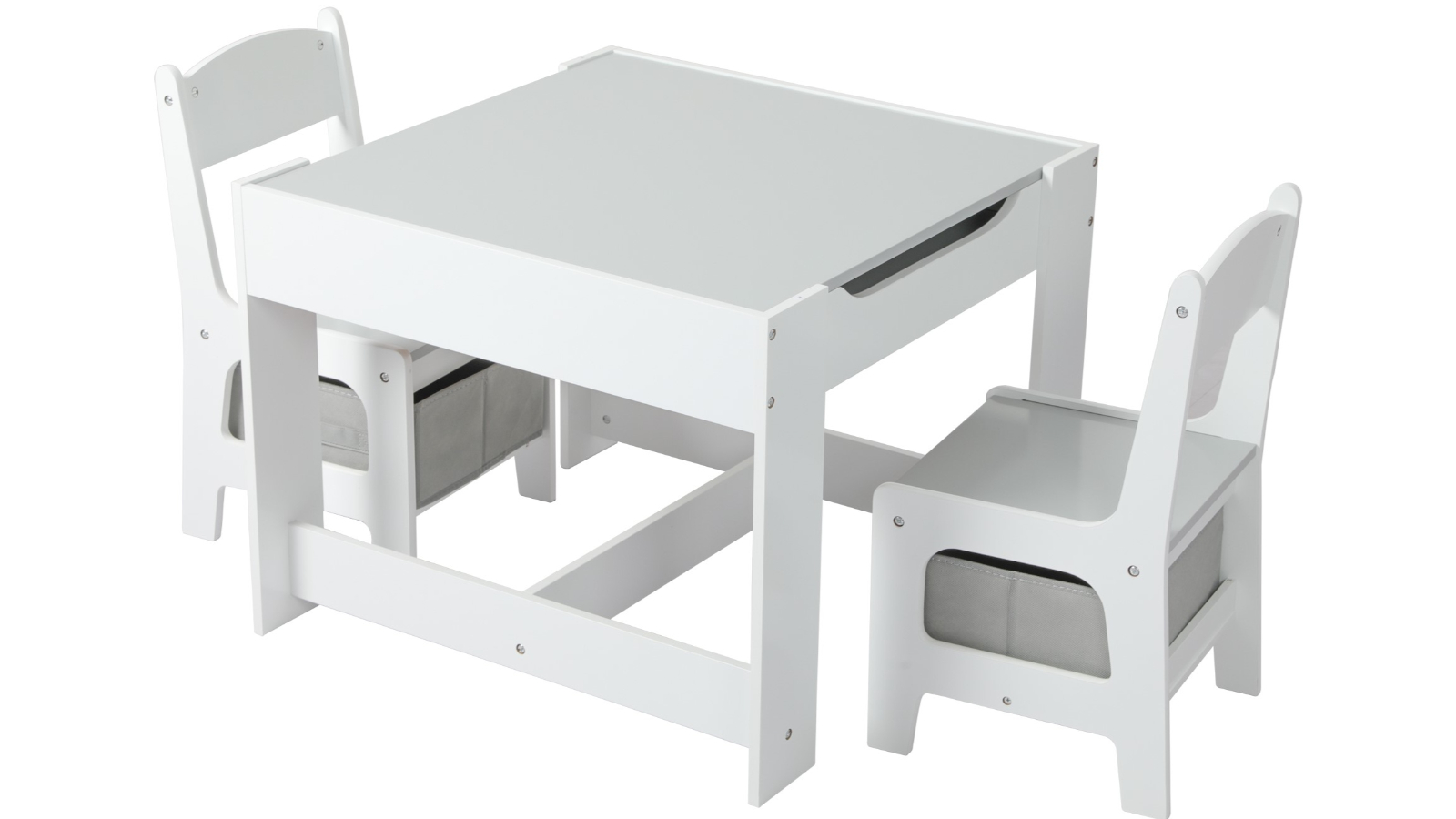 BoPeep Kids Table and Chair Set - White