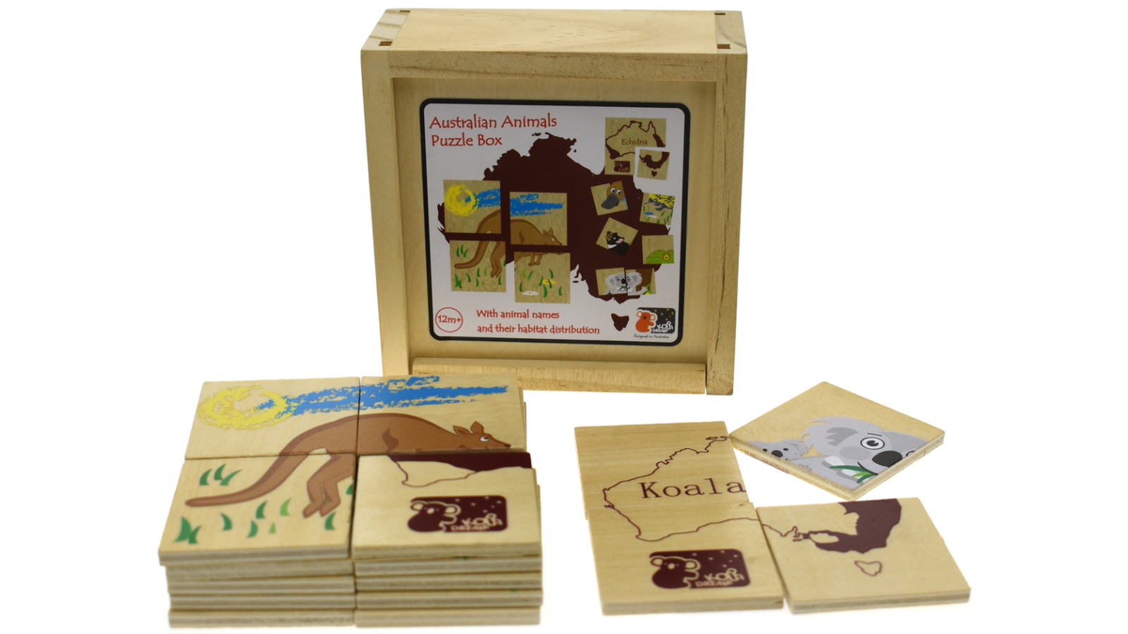 Koala Dream 24-Piece Australian Animal Puzzle Box
