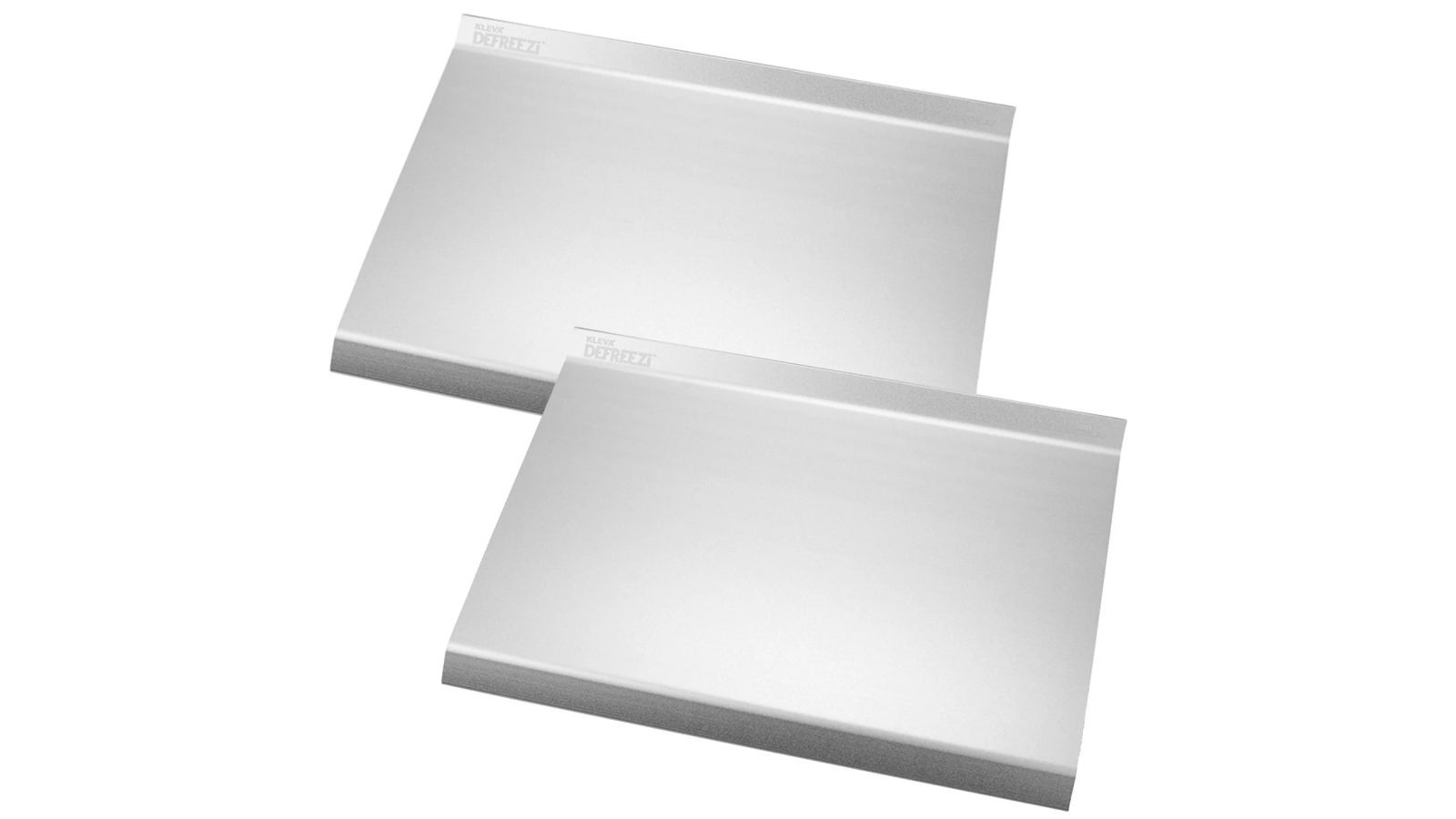 Kleva Pack of 2 Defreezi Defrosting Tray De-Thaw Meat plus Frozen Food Up To 5x Faster