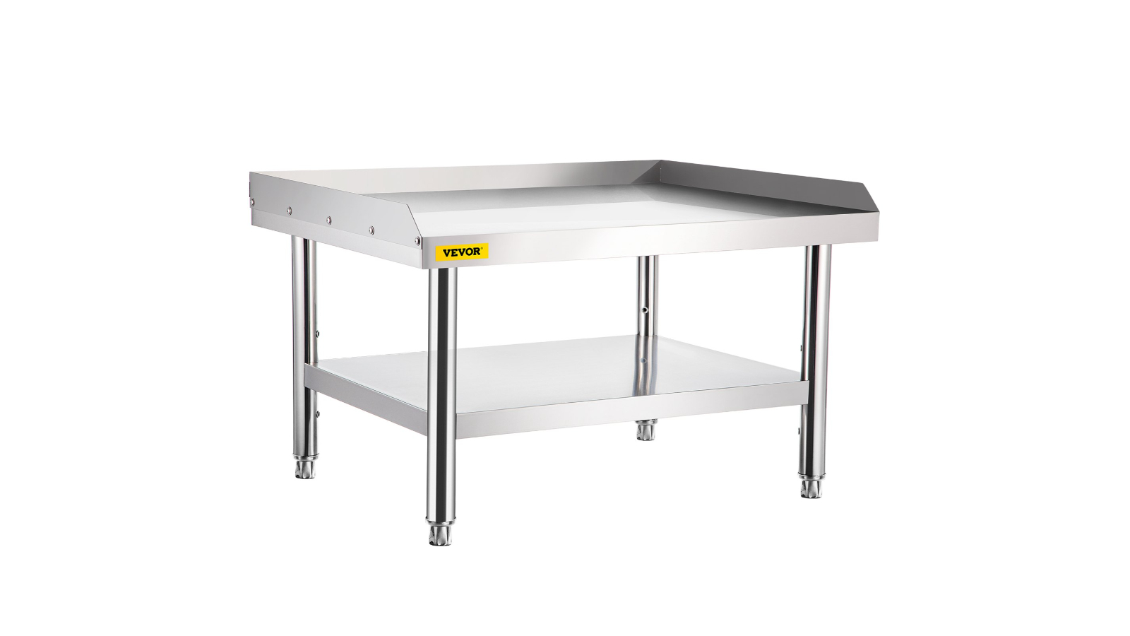 Pretty & Practical Adjustable Stainless Steel Equipment Grill Stand Table