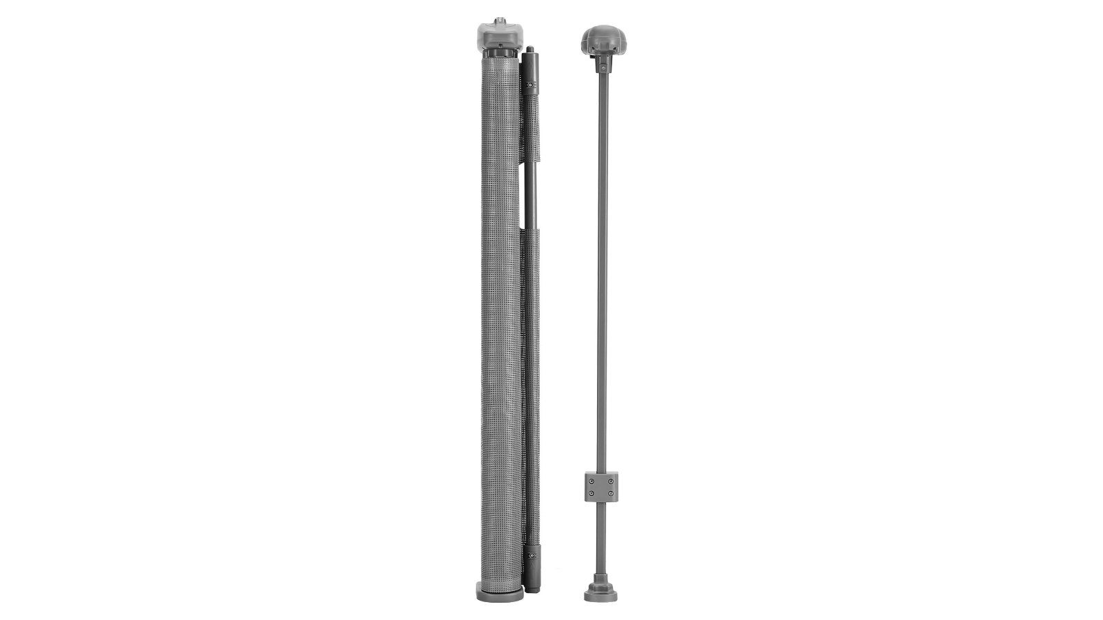 Pretty & Practical 870mm Retractable Baby Gate - Gray