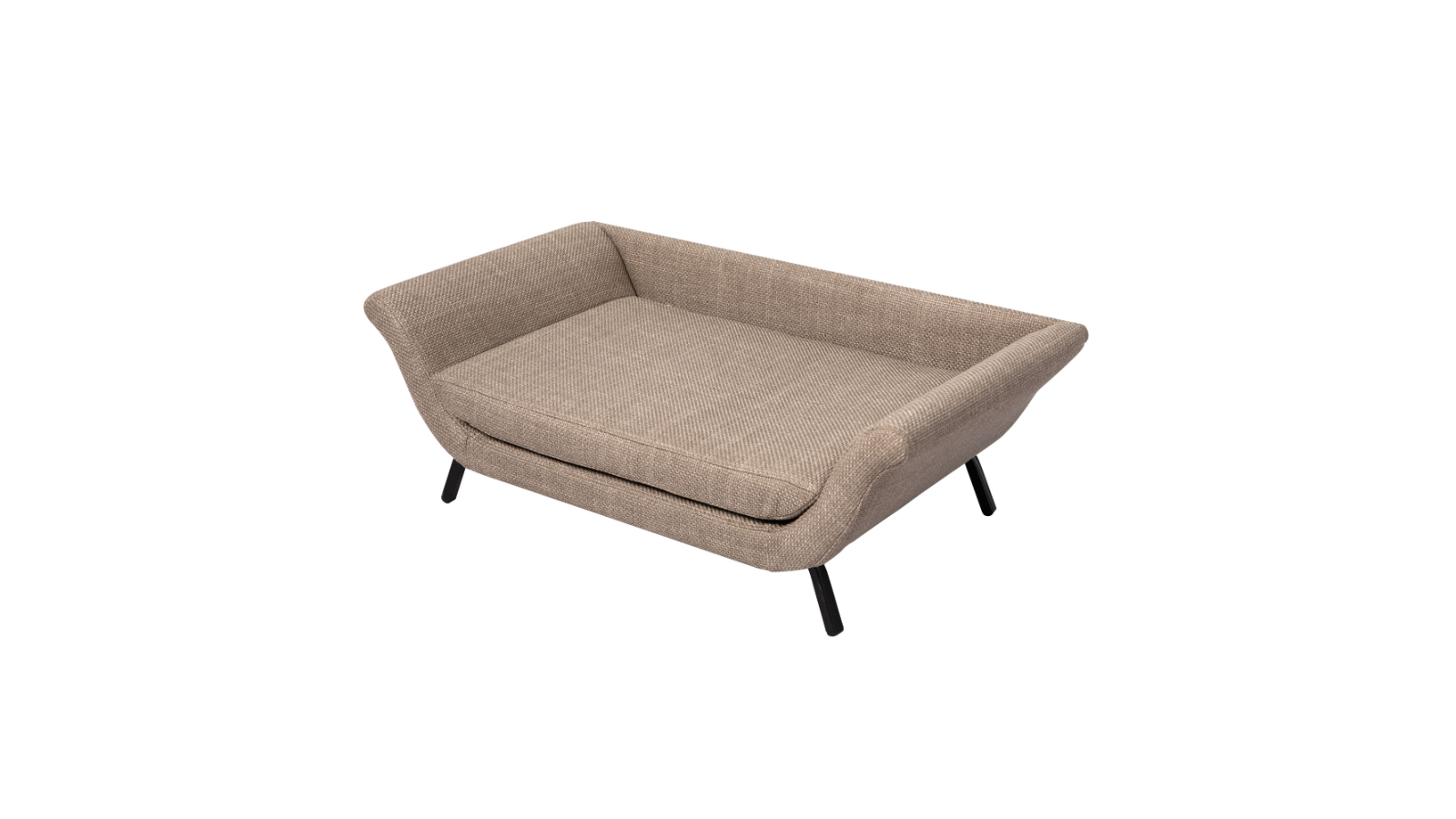 PaWz Wooden Frame Elevated Soft Lounge Couch Pet Sofa Bed