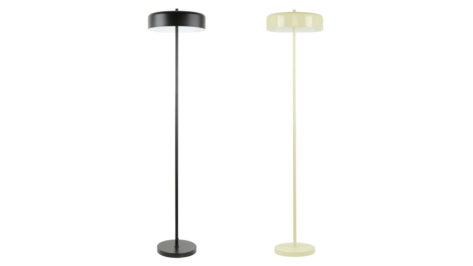 CLA Lighting Kello Metal Drum Shade Floor Lamp