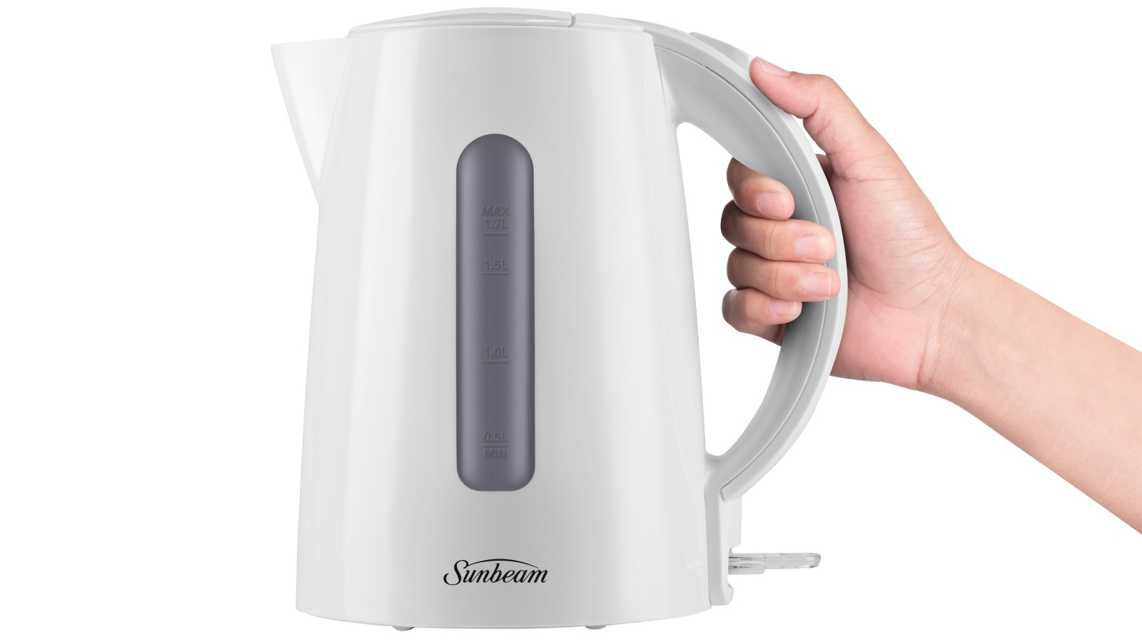 Sunbeam Rise Up 1.7L Kettle White Harvey Norman