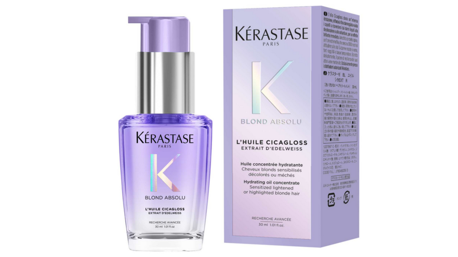 Kerastase 30ml Blond Absolu L'Huile Cicagloss Hair Oil