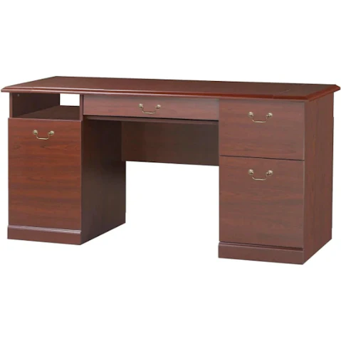 Maestro Furniture Executive Manager Home Office Desk - Cherry