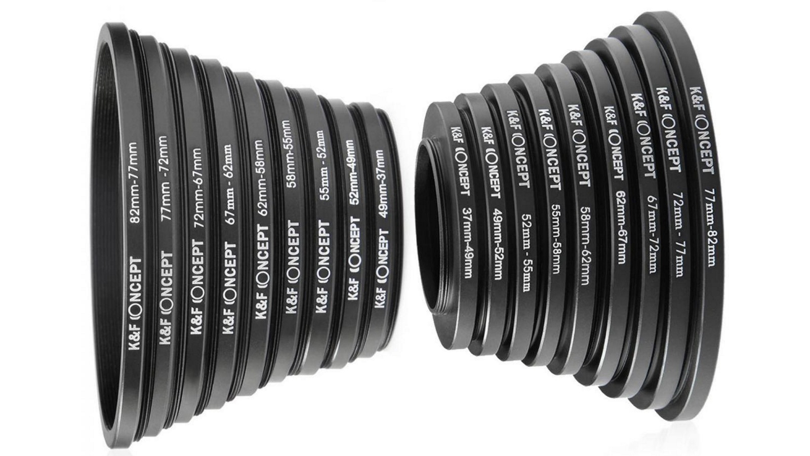 K&F Concept 18-in-1 Filter Adapter Set