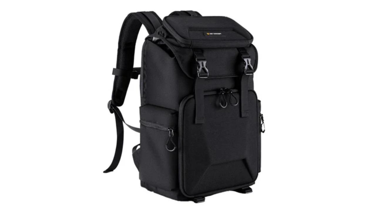 K and F Concept Black Beta Camera Backpack - 25 Litre