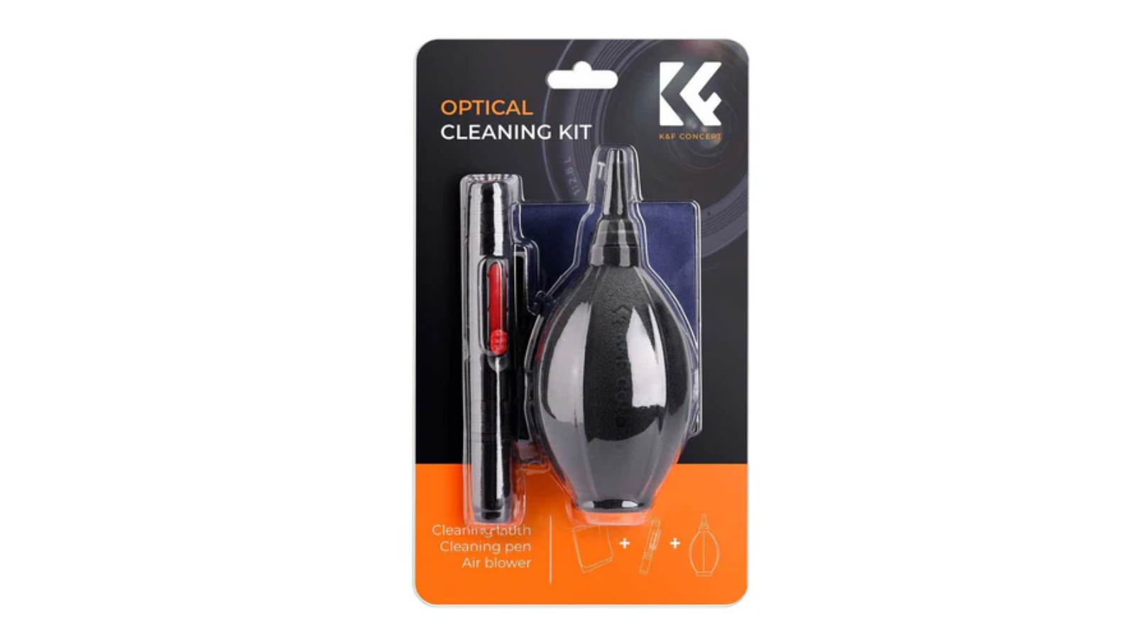 K and F Concept 3-in-1 Optical Cleaning Kit
