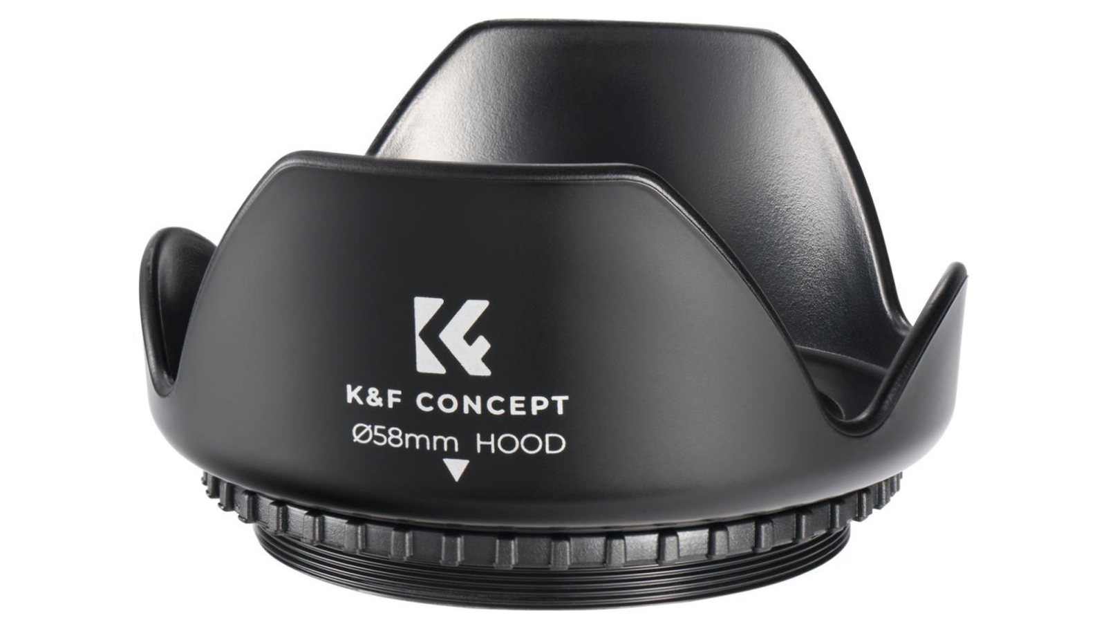 K and F Concept Universal Threaded Screw-in Camera Lens Hood - 5.8cm