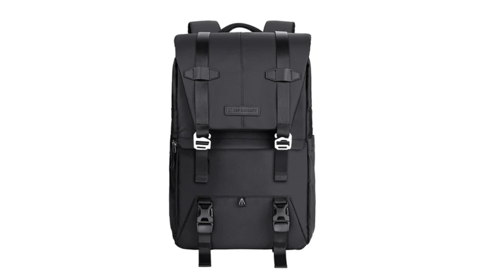 K and F Concept Black Camera Backpack - 20 Litre
