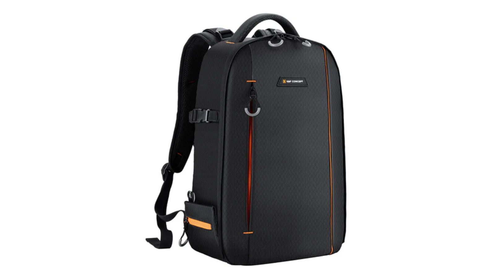 K and F Concept Black Beta Backpack - 18 Litre