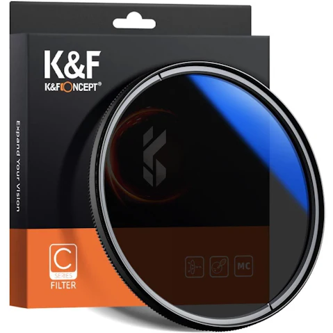 K&F Concept 67mm Ultra-Slim Blue Multi-Coated CPL Filters