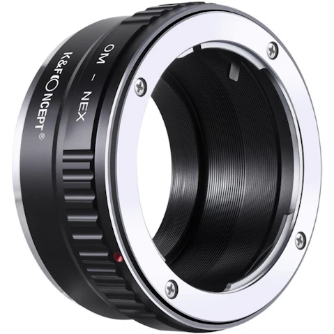 K&F Concept M16101 Olympus OM Lenses to Sony E Lens Mount Adapter