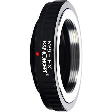 K&F Concept M19111 M39 Lenses to Fuji X Lens Mount Adapter