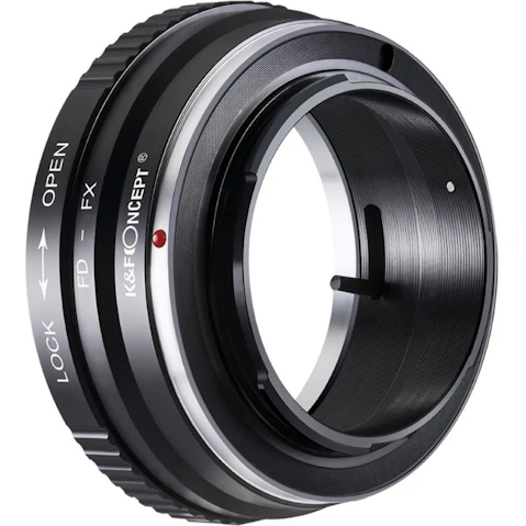 K&F Concept M13111 Canon FD Lenses to Fuji X Lens Mount Adapter