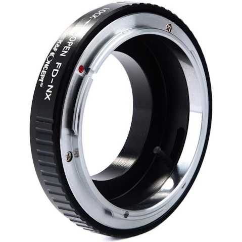 K&F Concept M13251 Canon FD Lenses to Samsung NX Lens Mount Adapter