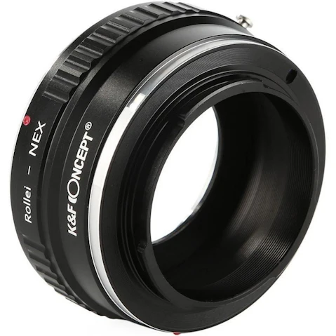 K&F Concept Rollei QBM Lenses to Sony E Mount Camera Adapter