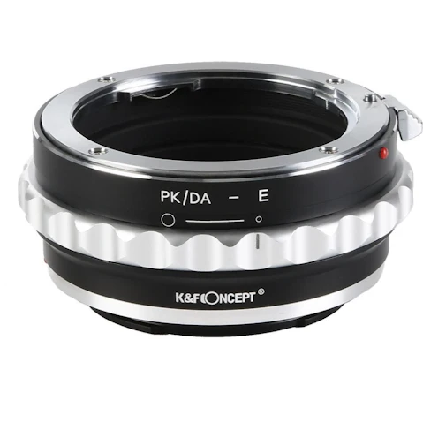 K and F Concept M35101 Pentax K/M/A/FA/DA to Sony E Lens Mount Adapter for DSLR