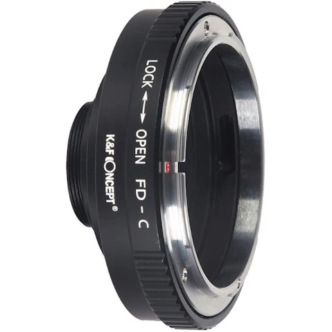 K&F Concept M13231 Canon FD Lenses to C Lens Mount Adapter