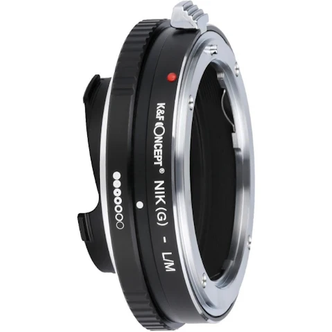 K&F Concept M18151 Nikon G/F/AI/AIS/D Lens to Leica M Lens Mount Adapter