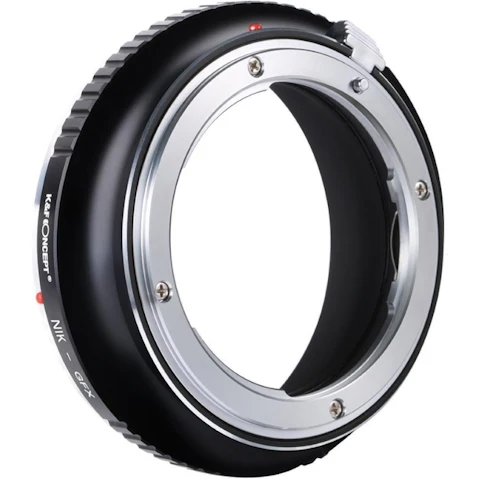 K&F Concept M11211 Nikon F Lenses to Fuji GFX Lens Mount Adapter