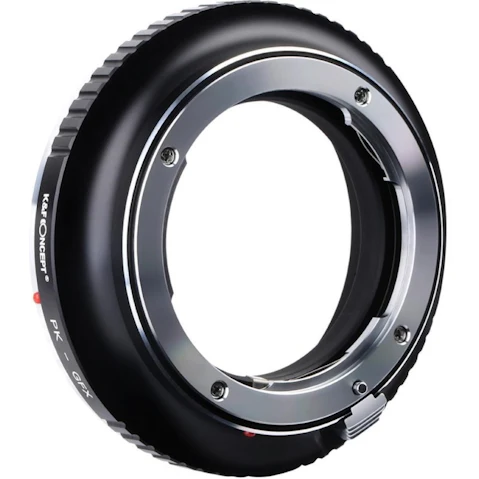 K&F Concept M17211 Pentax K Lenses to Fuji GFX Lens Mount Adapter